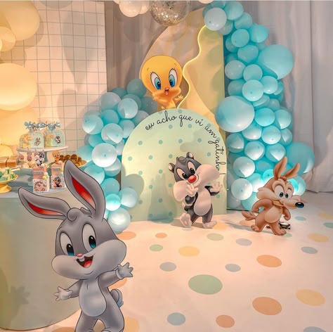 Teal Balloon Backdrop